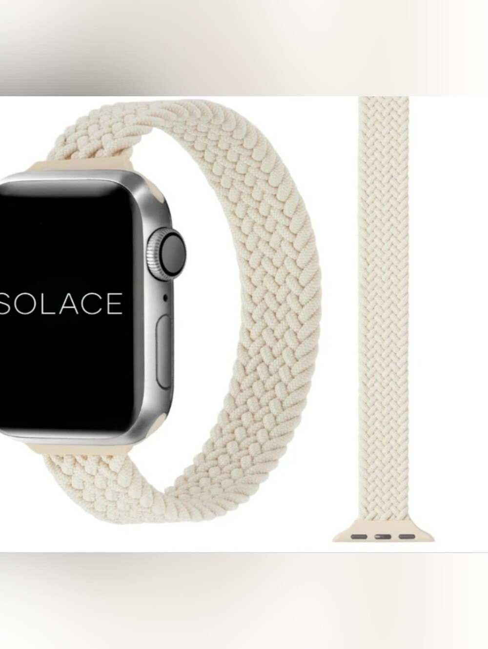 Solace Slim Imperium Loop for Apple Smart Watch Band - Sand